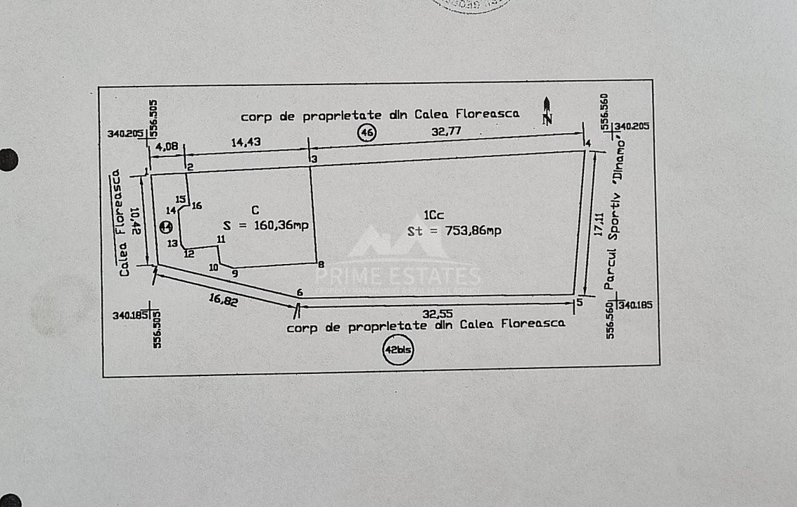 De vanzare apartament in vila, cu teren 605 mp Calea Floreasca
