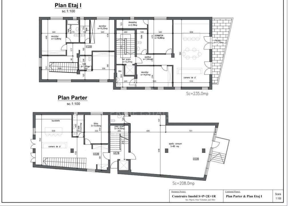 Oferta De Vanzare Teren Constructie Pipera - Iancu Nicolae cu proiect P+3