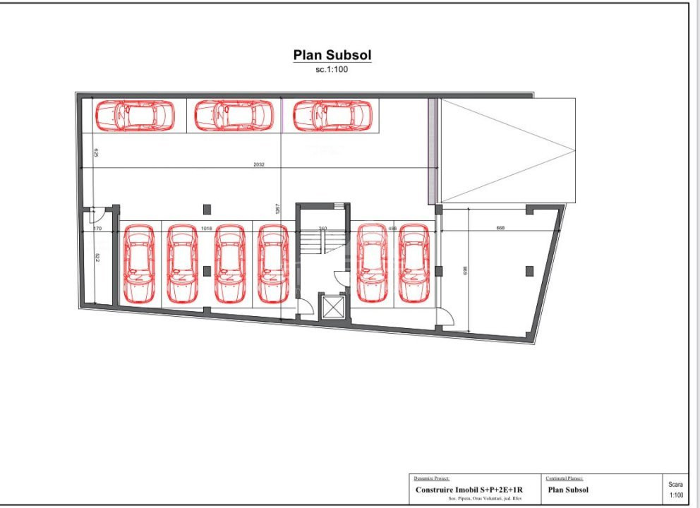 Oferta De Vanzare Teren Constructie Pipera - Iancu Nicolae cu proiect P+3