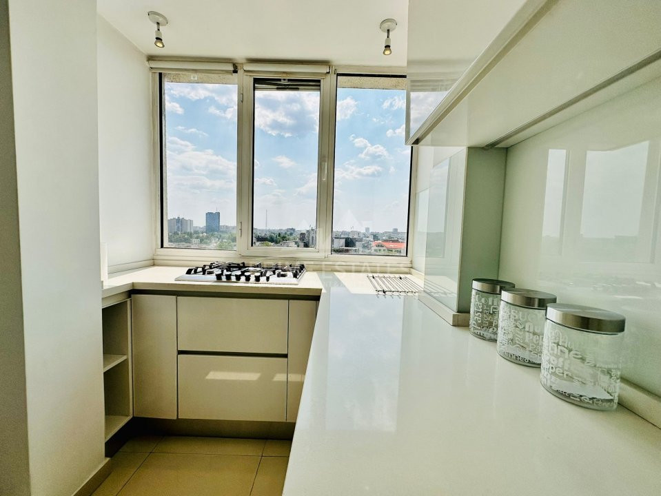 Apartament 3 camere de închiriat, deosebit de luminos, zona Floreasca, langa ONE