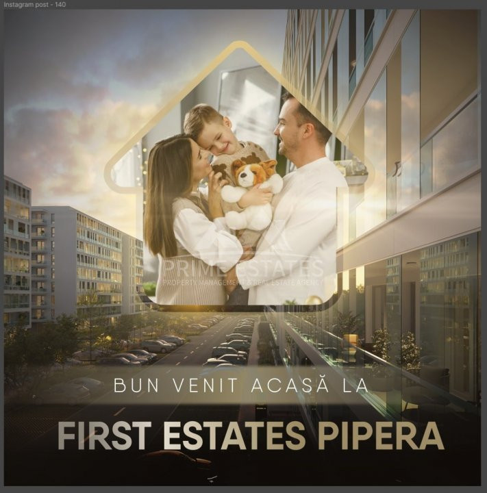 Apartamente de 2 camere de vânzare, First Estate Pipera, Faza I - 2024
