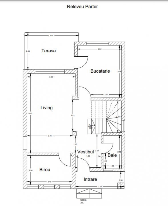 Casa individuala 2023 la cheie, cu teren 498 mp Balotesti-Therme