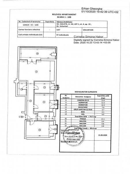Commission 0 - Direct Developer - 3 spacious rooms Endora Residence - Voluntari