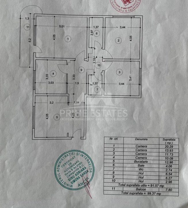 De Vânzare Apartament 4 Camere Vitan - Loc Parcare