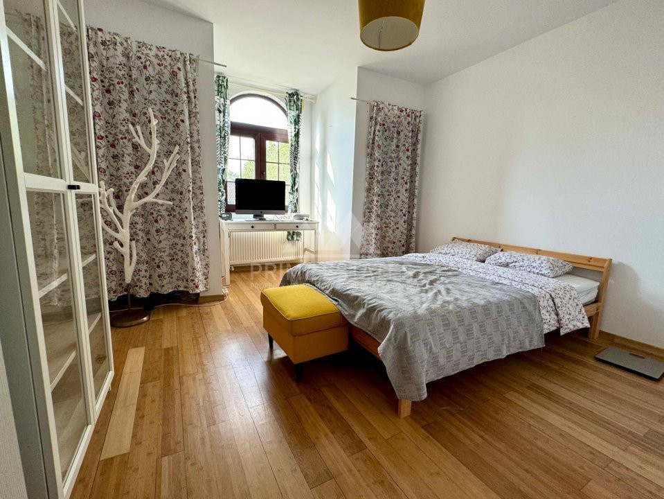 Renovated P+1 villa for rent, in the double garage, Corbeanca-Ostratu