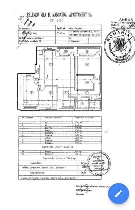 De vanzare 4 camere loc parcare, ideal investitie - Iancu Nicolae 