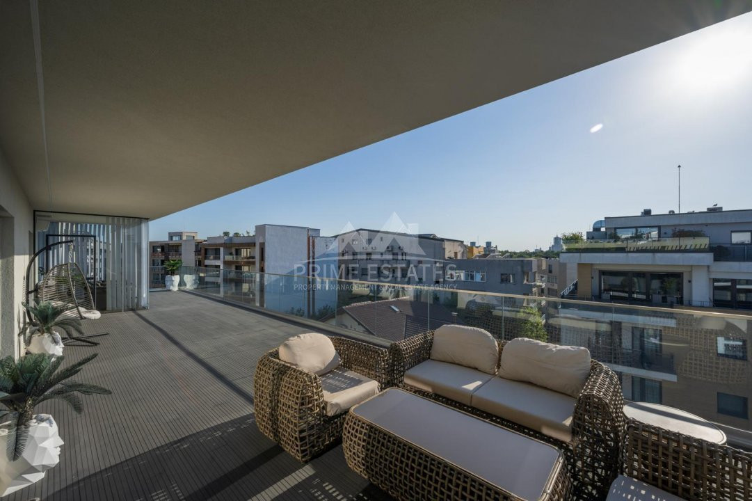 De Vânzare Penthouse de Lux 282 mp in Herăstrău