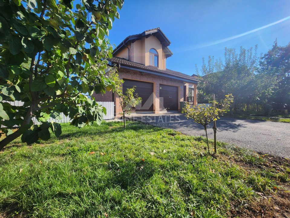 Complex villa for rent, with double garage, reasonable utilities-Corbeanca Ostratu