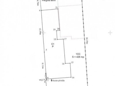 Ocazie pentru dezvoltatori imobiliari! Teren 400 mp zona Aviatiei-Zagazului 