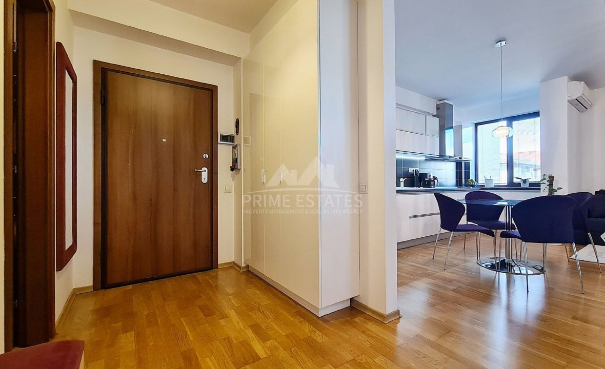 For sale 2 immaculate rooms, 7 sqm terrace - Perla Residence Pipera