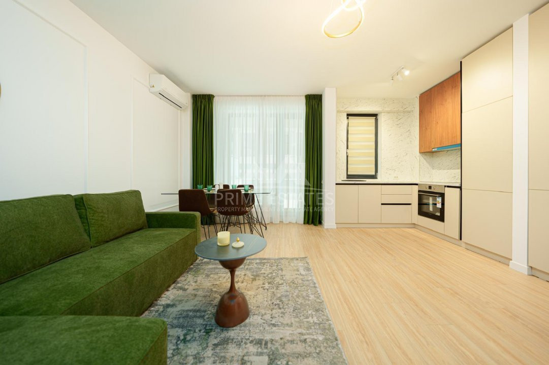 For Rent Modern Studio 58 sqm in the Residence 5 Pipera neighborhood