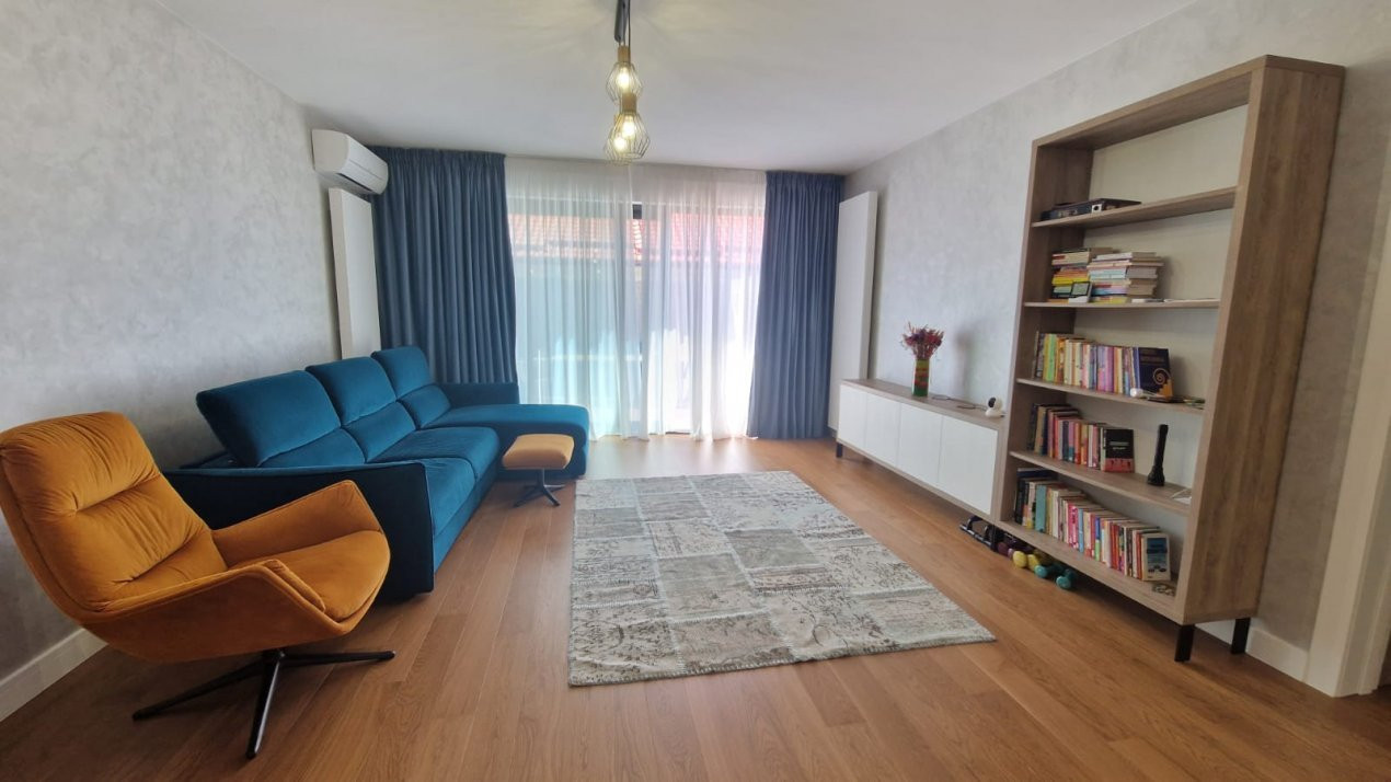 Apartament 4 camere cu gradina proprie, bloc Boutique, padure, jandarmeriei