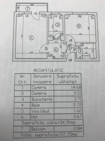 Comision 0 Apartament 2 camere decomandat, Pantelimon parcul Morarilor