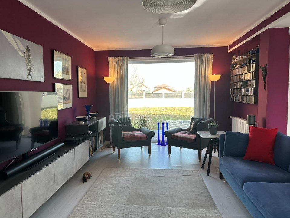 Casa individuala finalizata 2025, finisaje premium si  teren 498 mp Balotesti
