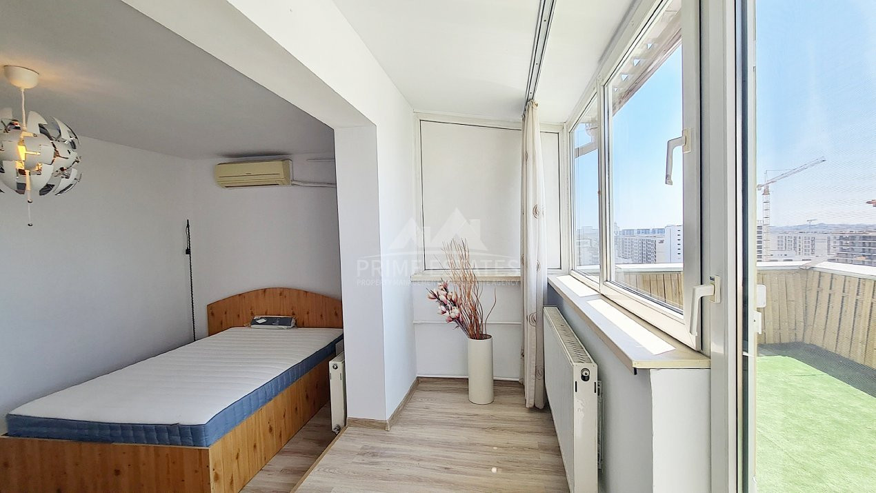 Inchiriere apartament 2 camere cu terasa Militari Lujerului