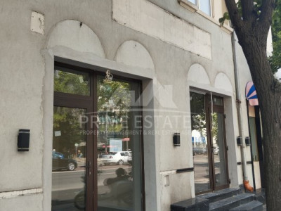 Commercial space for sale with storefront on Calea Dorobanti