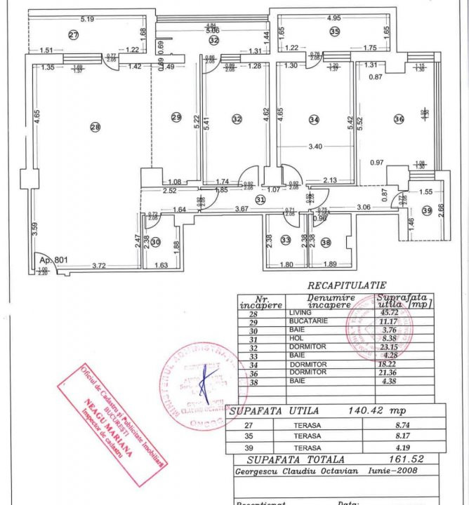 De Vânzare Apartament 4 Camere 161 mp, Baneasa-Phoenicia