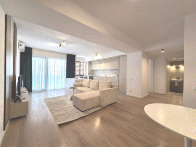 For rent 2 new rooms premium finishes with parking included - Pipera