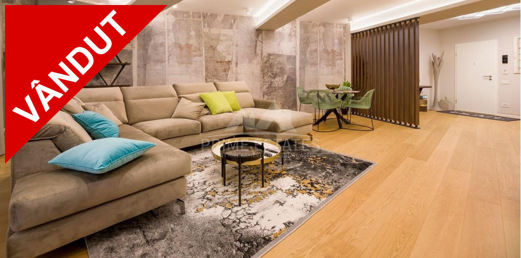 Of selling 4 -room apartment, premium herastrau finishes