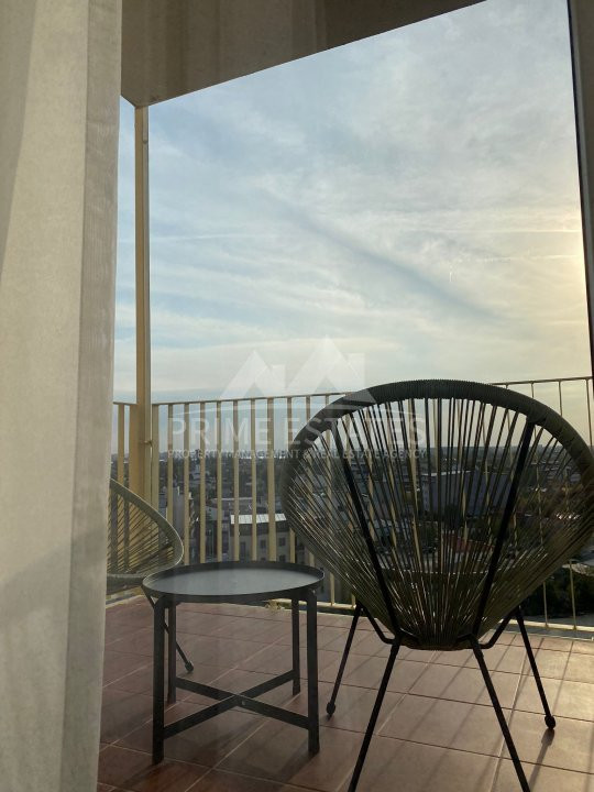De inchiriat apartament 2 camere Marmura Residence vedere panoramica