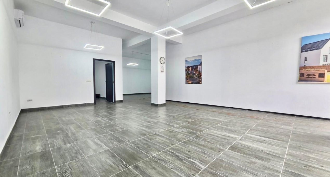Spațiu comercial de închiriat – 192 mp, Corbeanca, Ilfov – Stradal