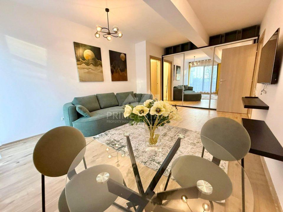 De închiriat 2 camere cu 30 mp de gradina, vedere padure, Greenfield