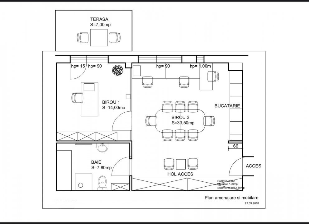  Spațiu de birou, finisaje premium, in imobil nou - Aerogarii Băneasa