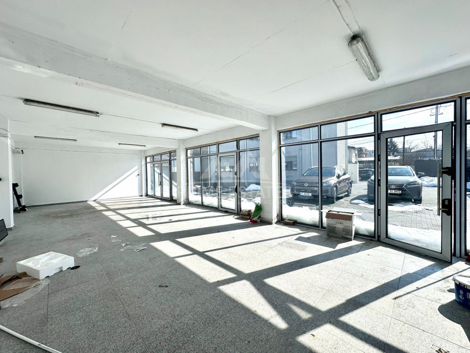 De închiriat spațiu birouri + depozit, curte și parcare-Verbinelor