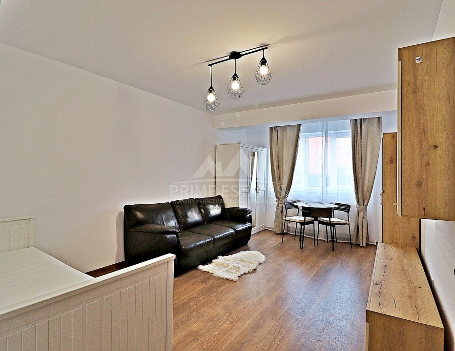 Garsoniera cu centrala proprie la 5 minute de metrou Dimitrie Leonida