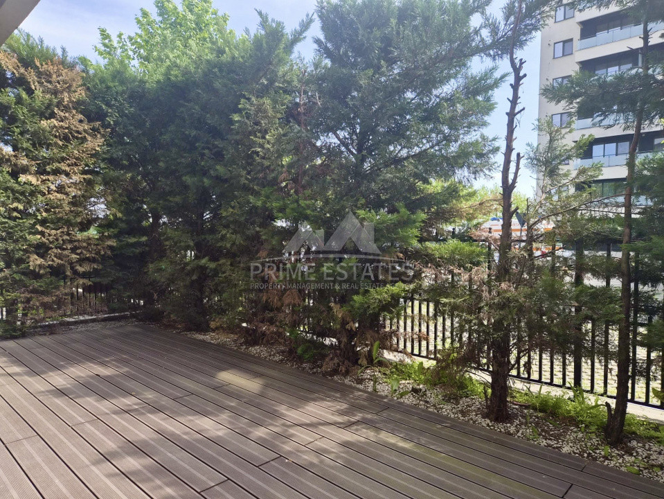 De inchiriat apartament 2 camere cu gradina, in New Point-Pipera