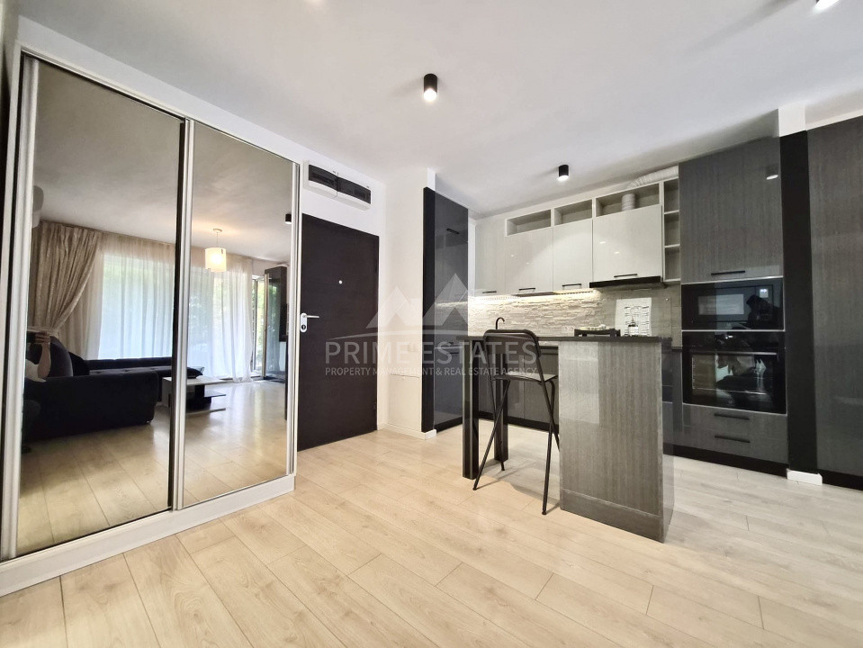 De inchiriat apartament 2 camere cu gradina, in New Point-Pipera