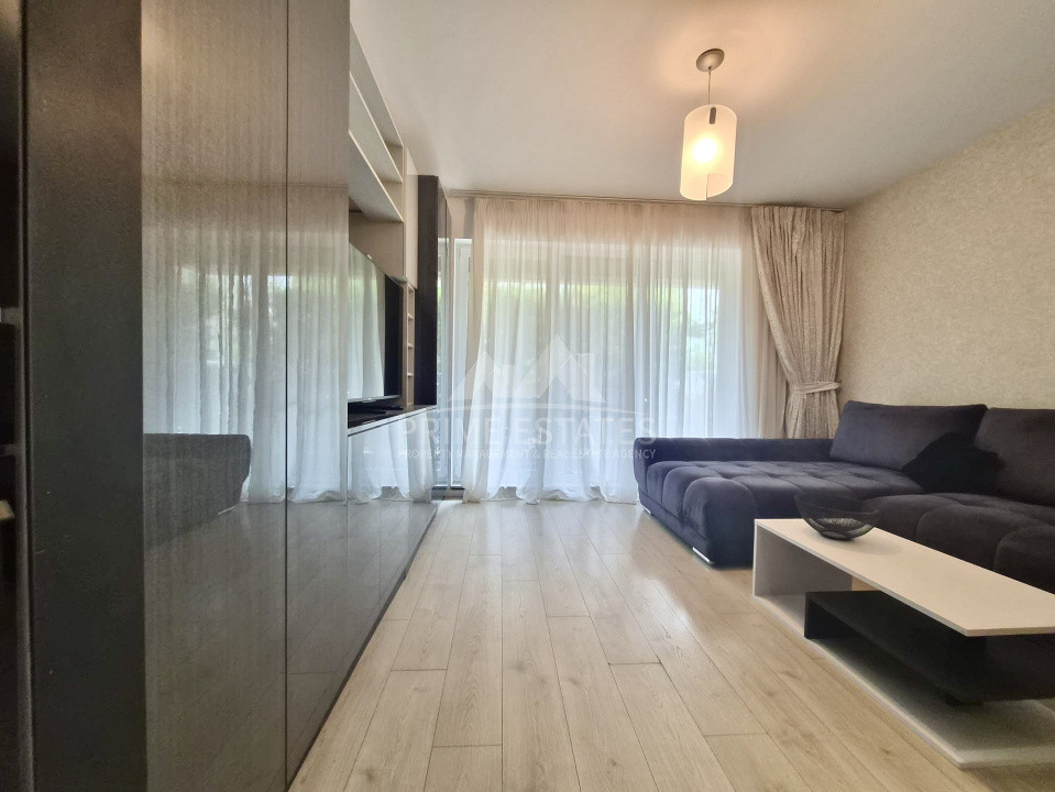 De inchiriat apartament 2 camere cu gradina, in New Point-Pipera