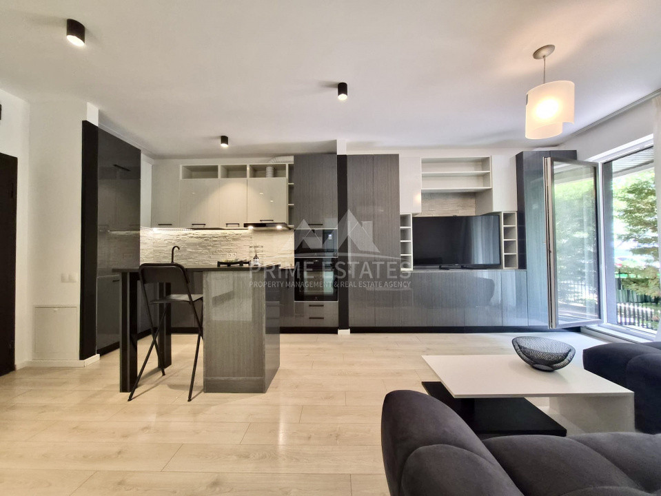 De inchiriat apartament 2 camere cu gradina, in New Point-Pipera
