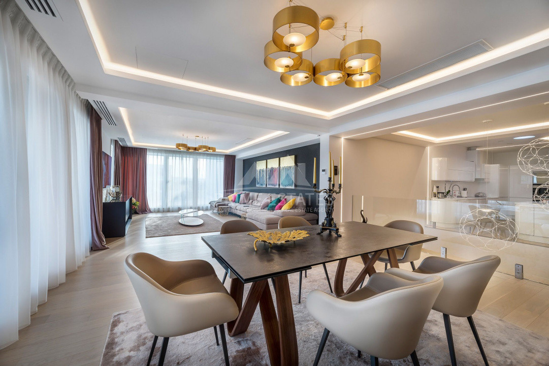Vânzare duplex 5 camere, finisaje premium superbe si terasa de 94.53 mp