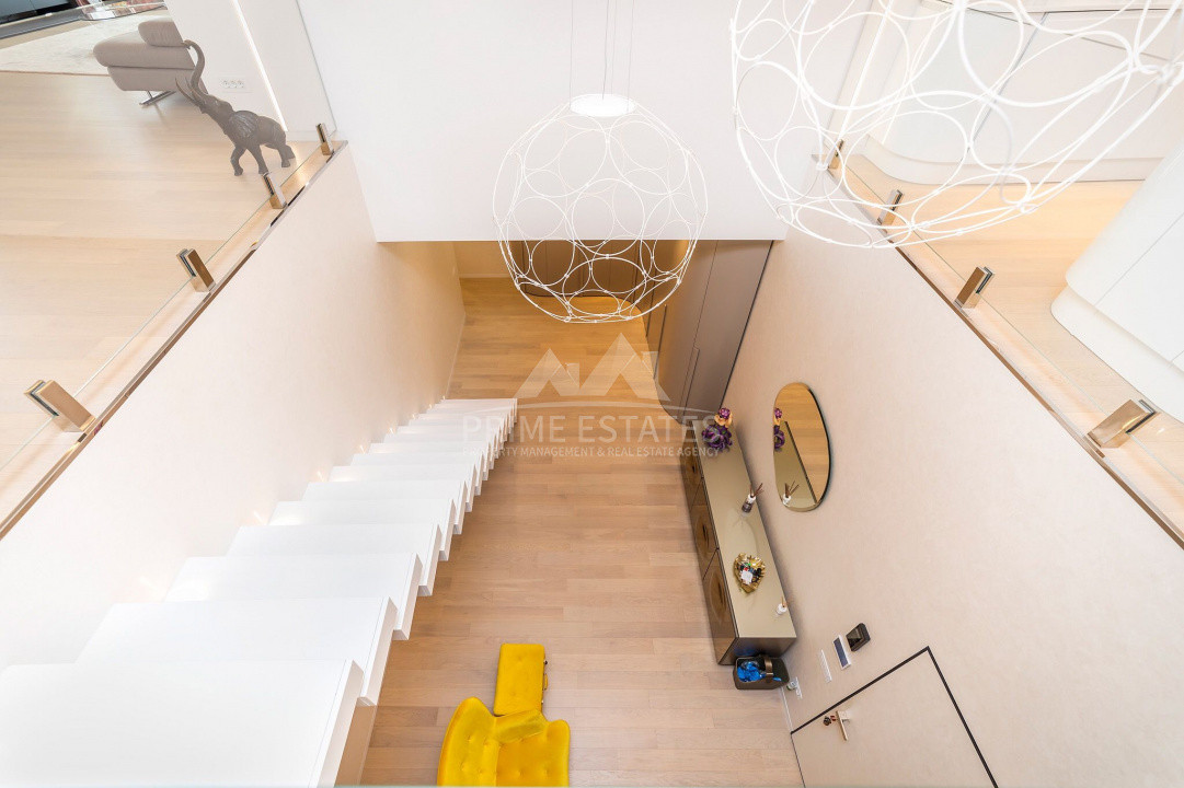 Vânzare duplex 5 camere, finisaje premium superbe si terasa de 94.53 mp