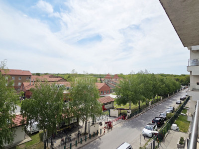 Apartament unic 2 camere cu 2 bai, vedere catre Scoala Americana 