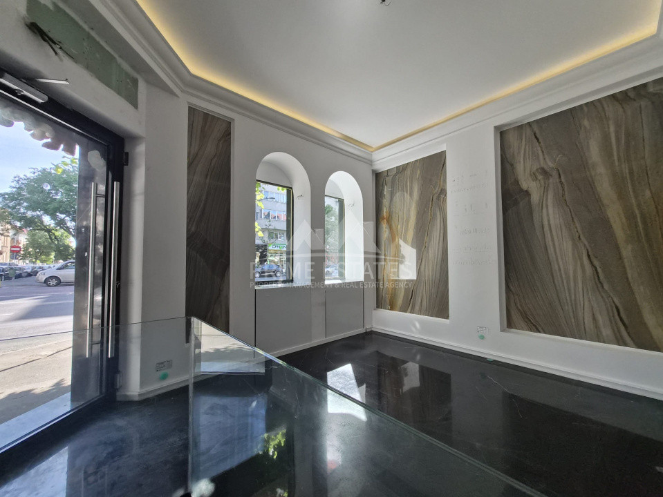 De inchiriat spațiu comercial, vitrina pe 2 laturi - Calea Dorobanți 