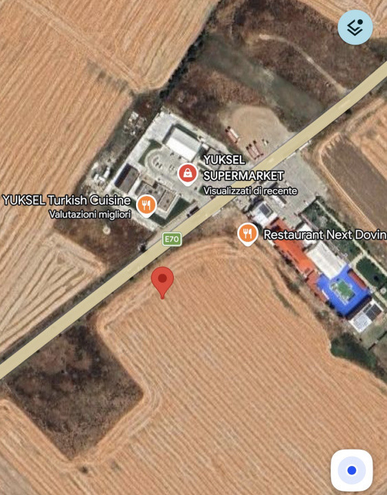 De vânzare Teren DN6 | vis a vis de Restaurantul YUKSEL | Mihăilești