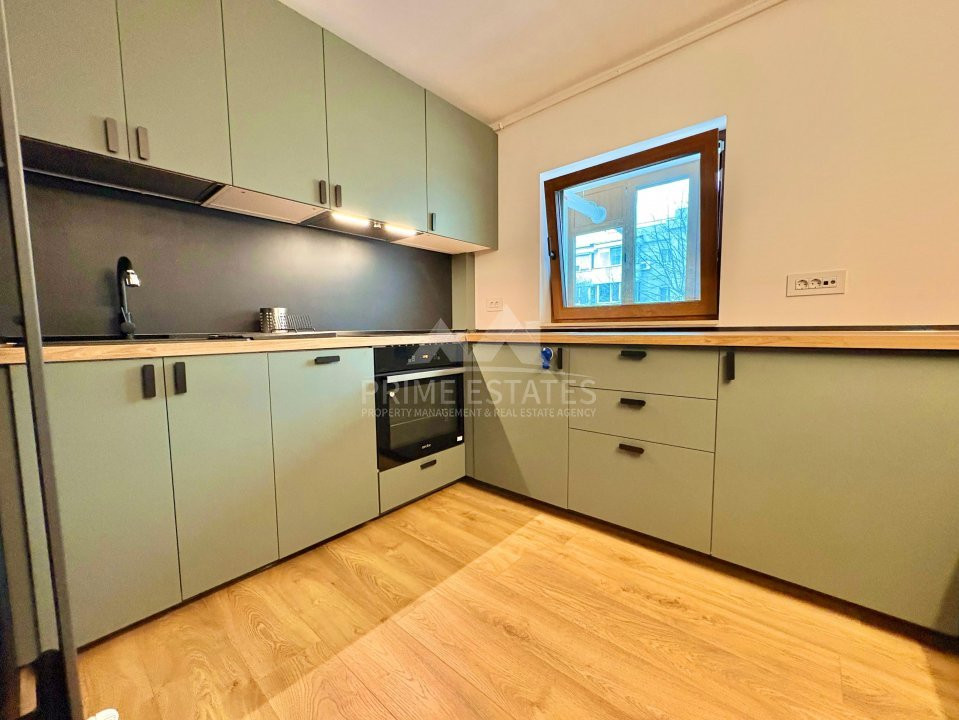 De închiriat 3 camere design rafinat, 1 loc parcare inclus, metrou - Aviatiei