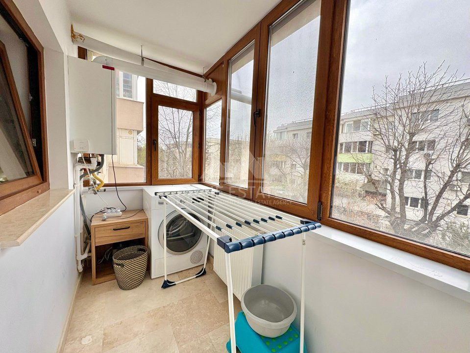 De închiriat 3 camere design rafinat, 1 loc parcare inclus, metrou - Aviatiei