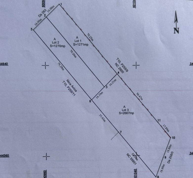 Teren de vânzare | 5.208 mp | Str. Bucegi, Creata – Dascălu