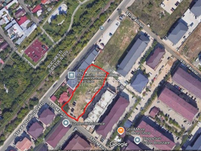 Teren de inchiriat 2500 mp Fundeni Dobroesti Strada Marului