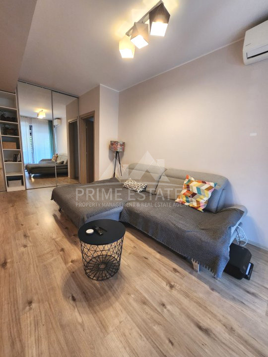 De inchiriat 2 camere cu gradina 13 mp, loc parcare inclus Greenfield