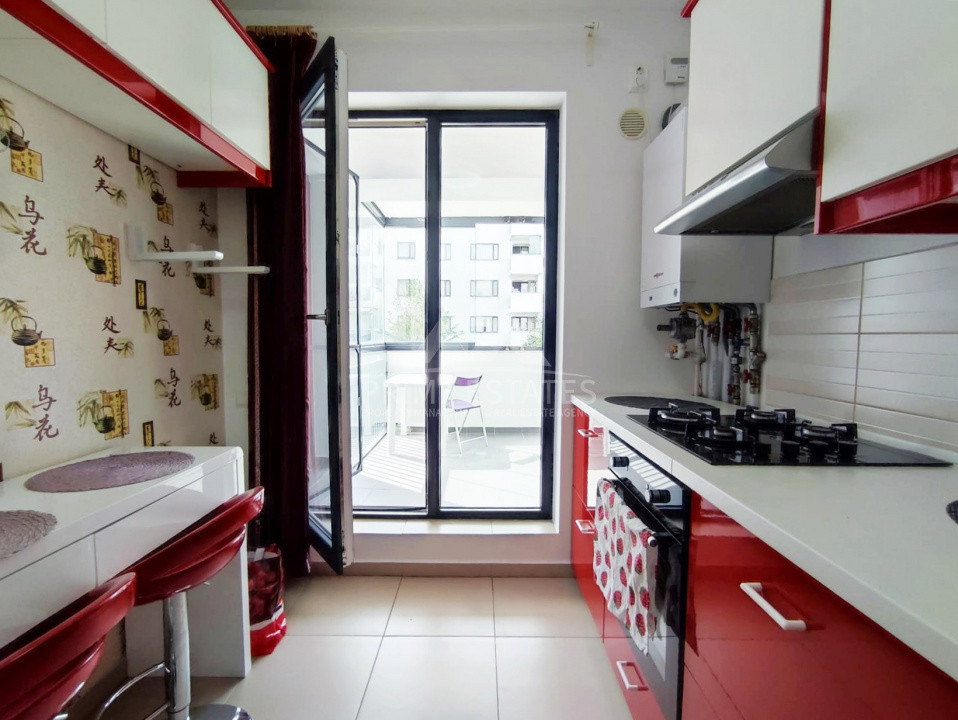 De inchiriat apartament modern 3 camere Greenfield -Baneasa 