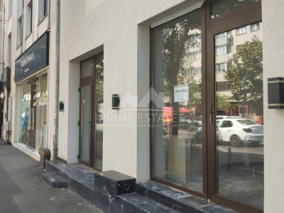 De vânzare spațiu comercial, 64 mp si vitrina dubla, inchiria - Calea Dorobanți 
