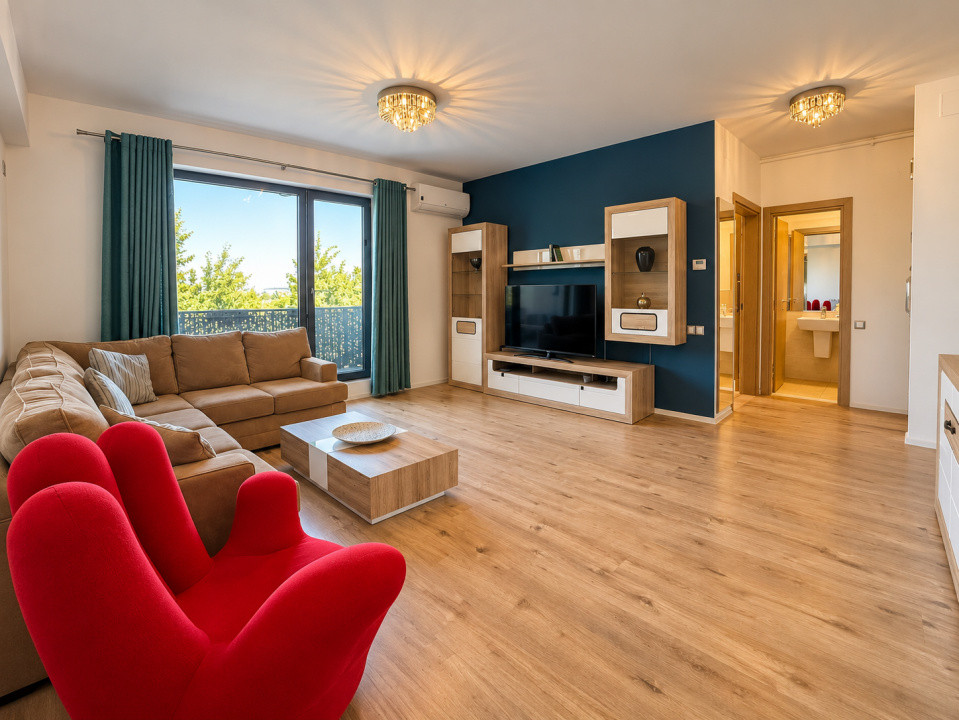 De inchiriat 4 camere | Terasă - 2 Parcări | Greenfield Baneasa