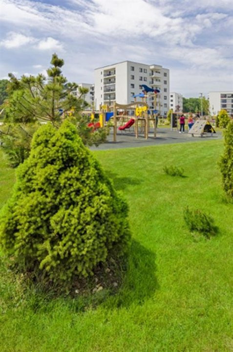 De vanzare Garsoniera cu gradina in Greenfield Baneasa