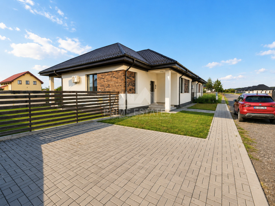 De închiriat Vilă 4 Camere, prima inchiriere | Corbeanca | Teren 500 mp