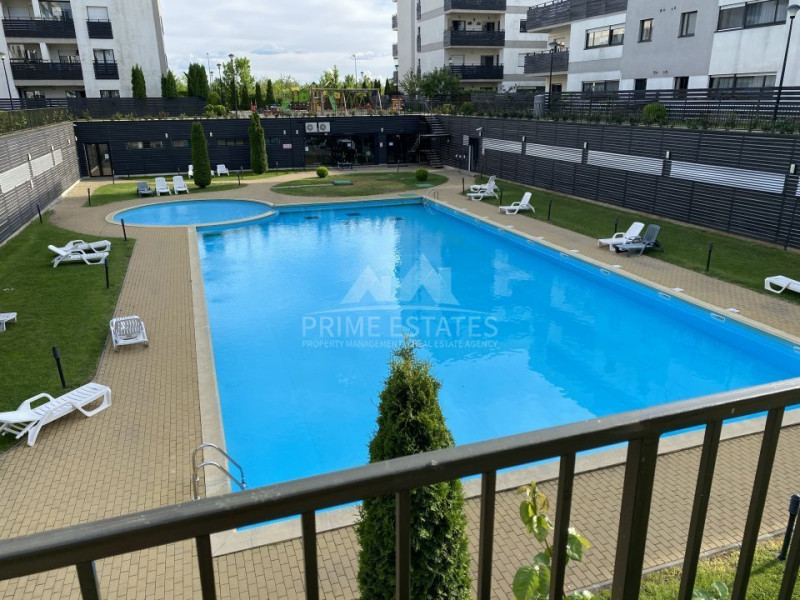 Inchiriere 2 camere cu garaj si piscina, comision 0% in Complex Natura