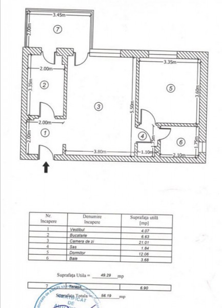 De vanzare apartament 2 camere Greenfield Residence Baneasa